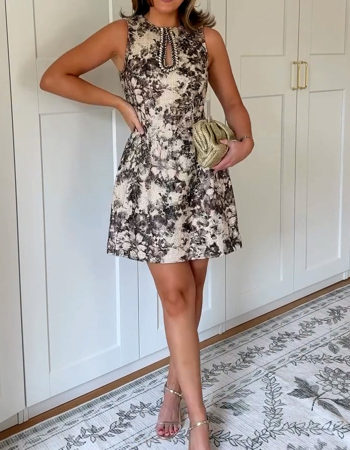 Multi-Color Mini Dress