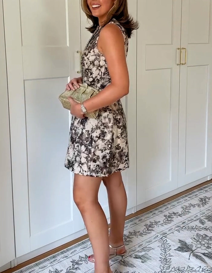 Multi-Color Mini Dress