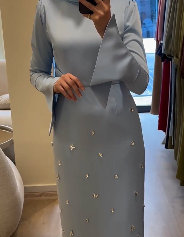 Long-Sleeved Dress