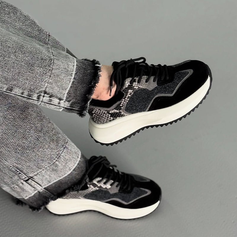 Black Non-Slip Sneakers