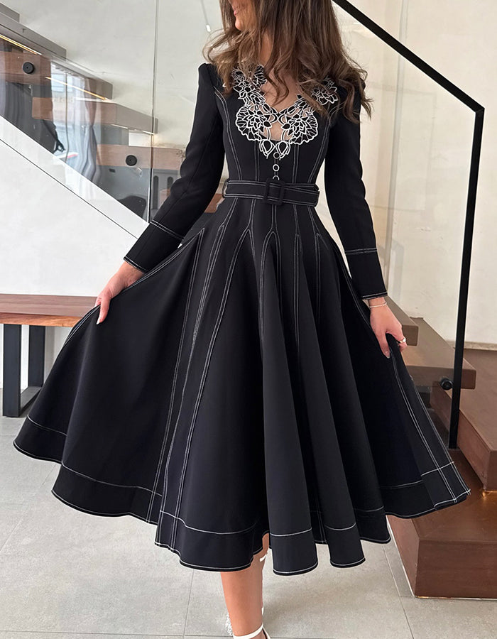 Denim A-Line Dress