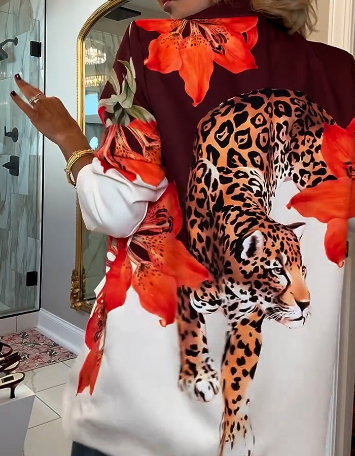 Tiger Printing Jacket