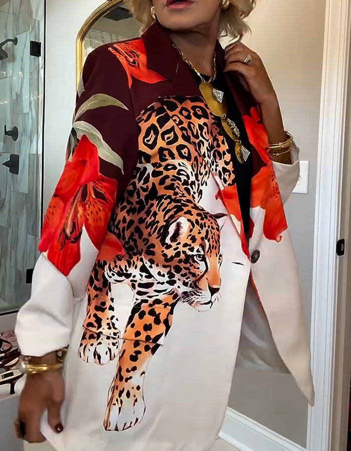 Tiger Printing Jacket