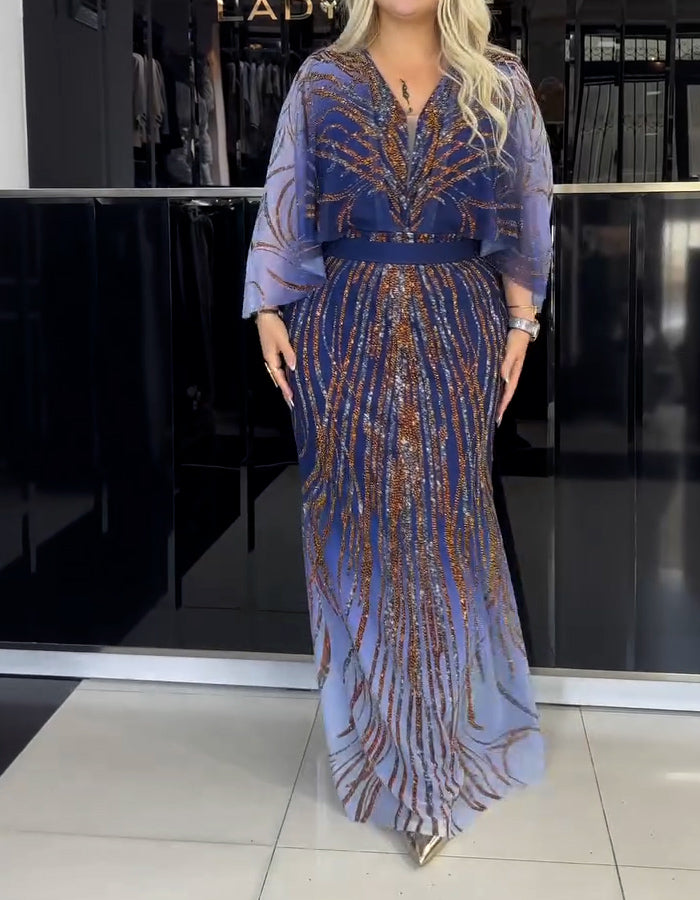Gradient Maxi Dress