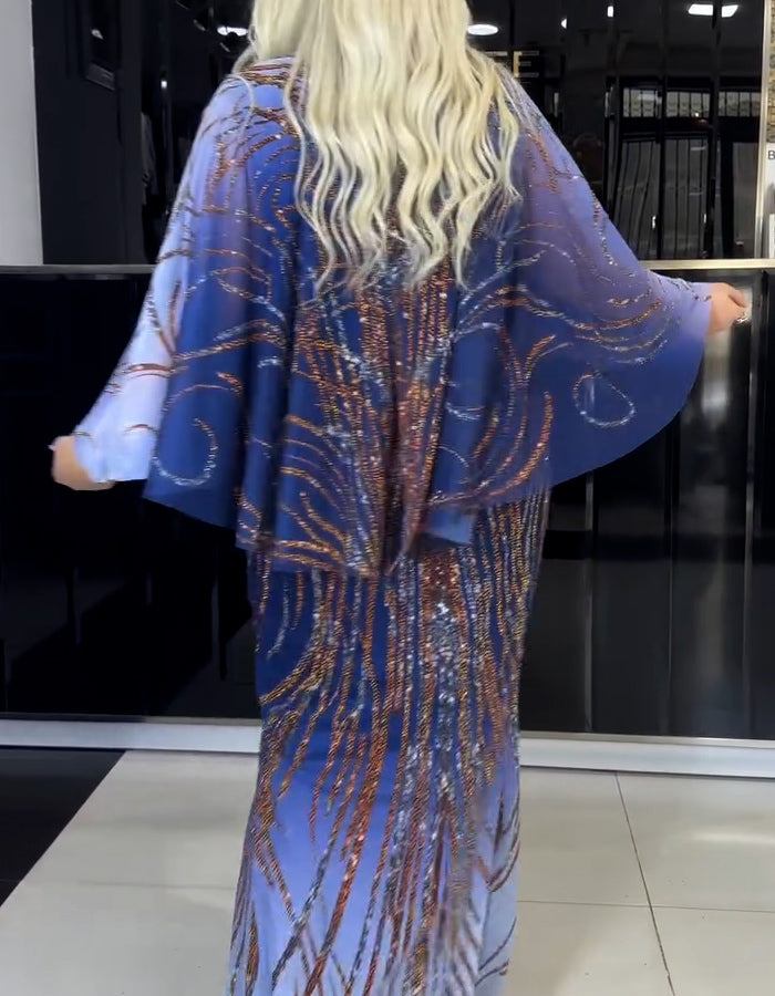 Gradient Maxi Dress