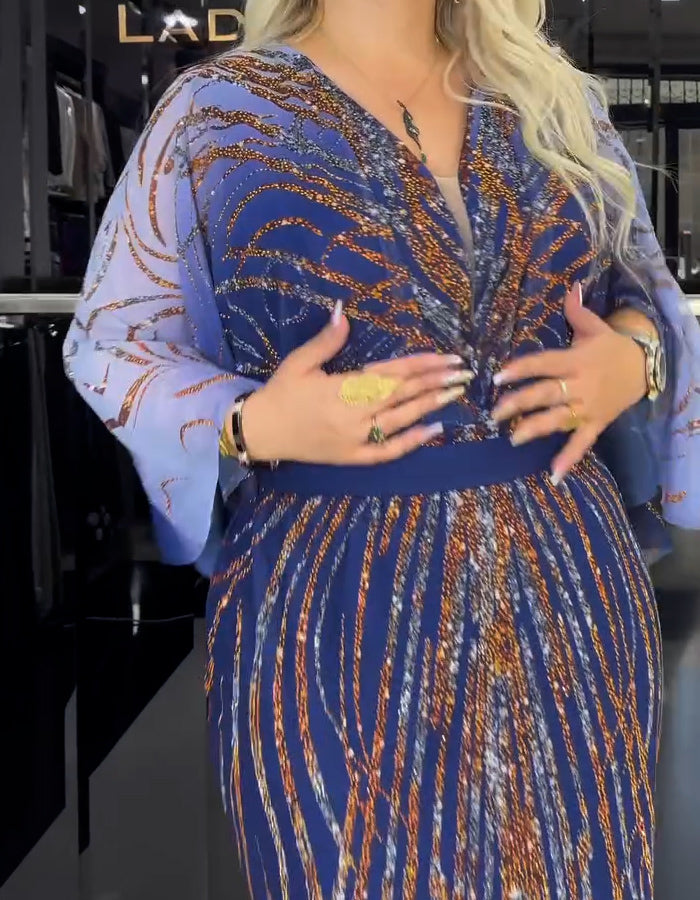 Gradient Maxi Dress