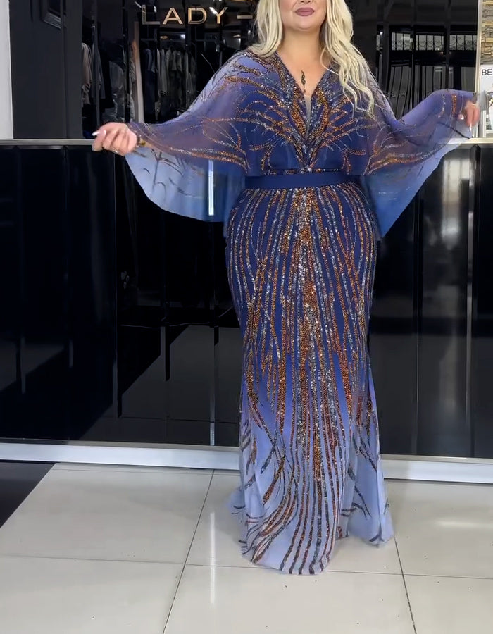 Gradient Maxi Dress