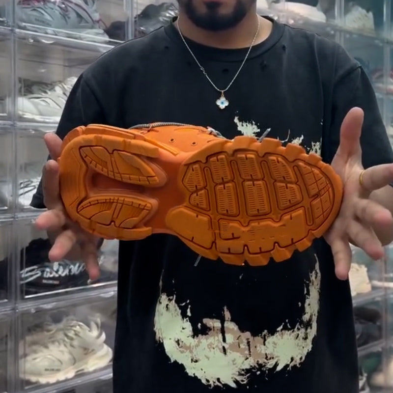 Orange Comfort Sneakers
