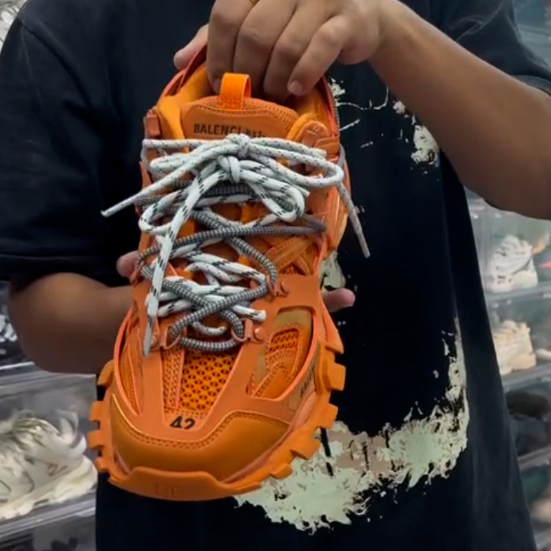 Orange Comfort Sneakers