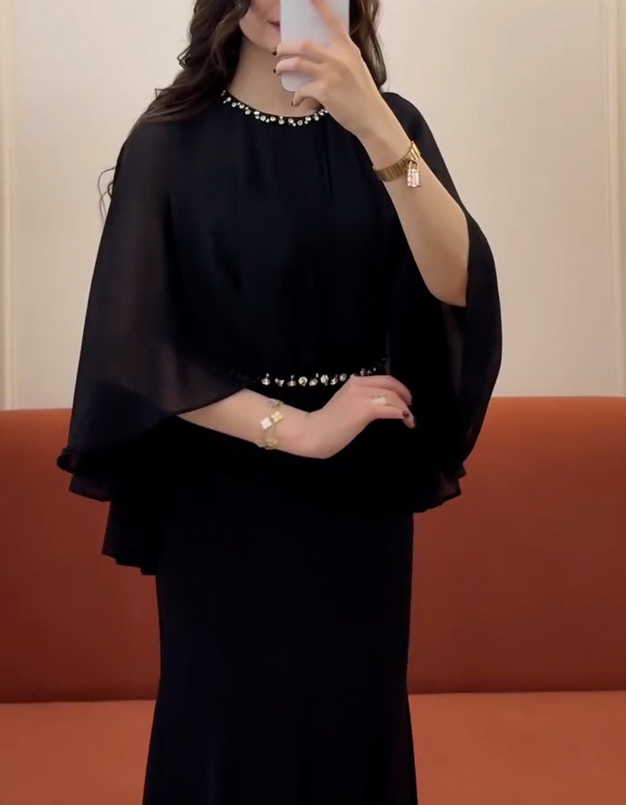 Solid Color Smooth Dress
