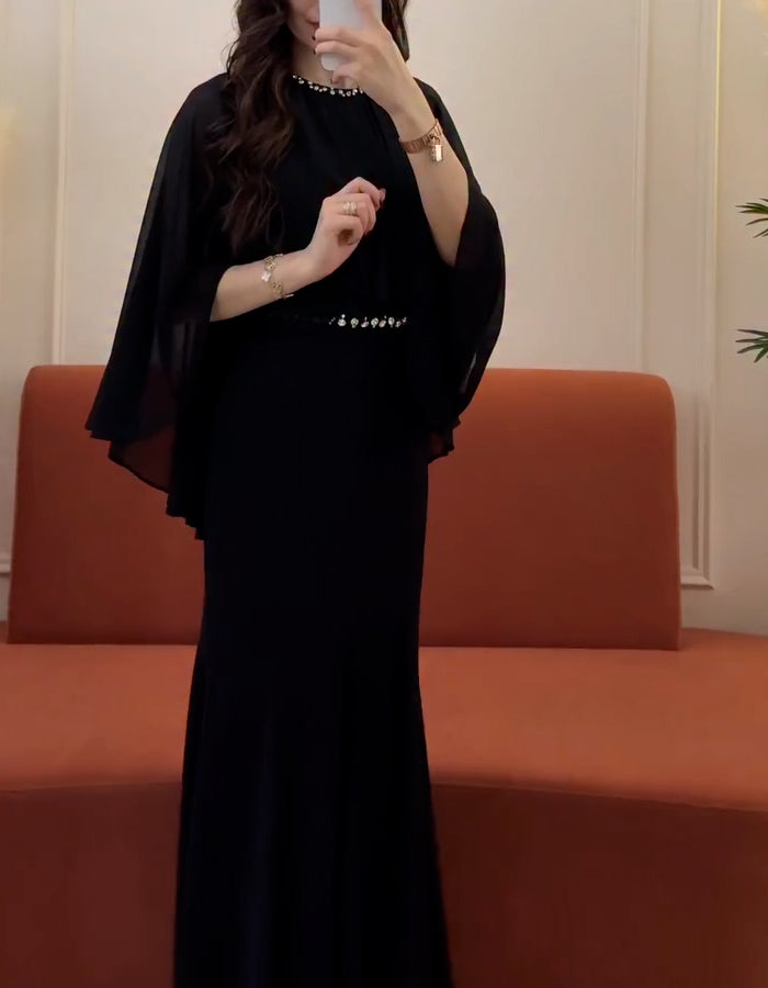 Solid Color Smooth Dress