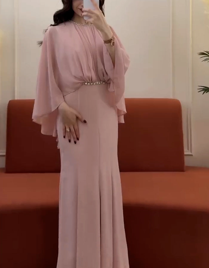 Solid Color Smooth Dress