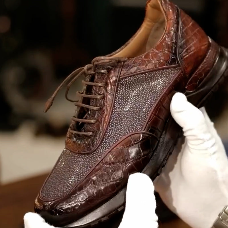 Leather Comfy Sneakers