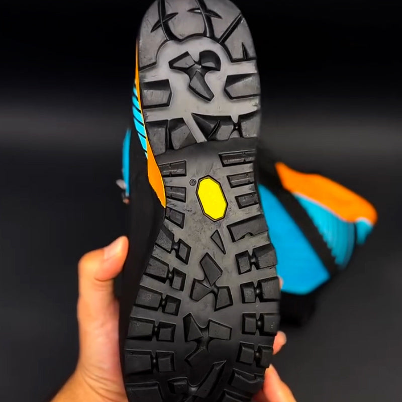 Blue Hiking Boots
