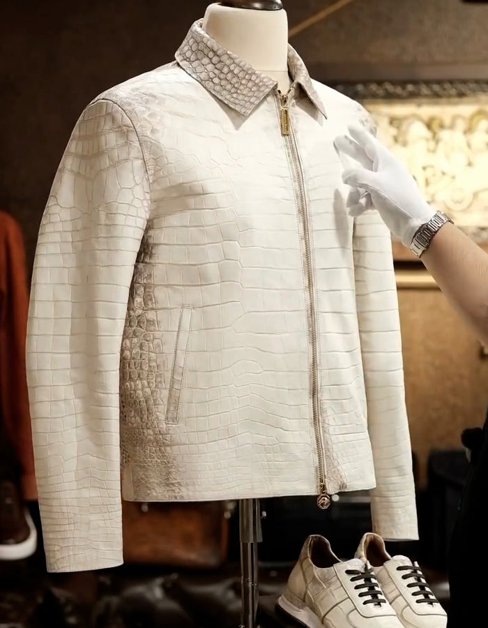 White Slim Jackets