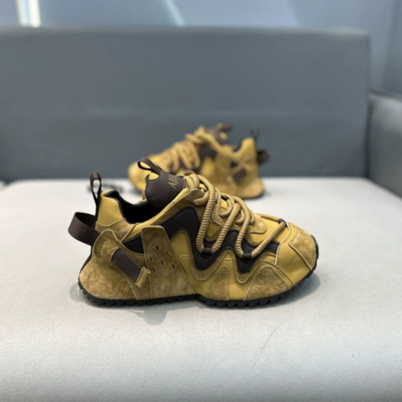 Stylish Color-Block Sneakers