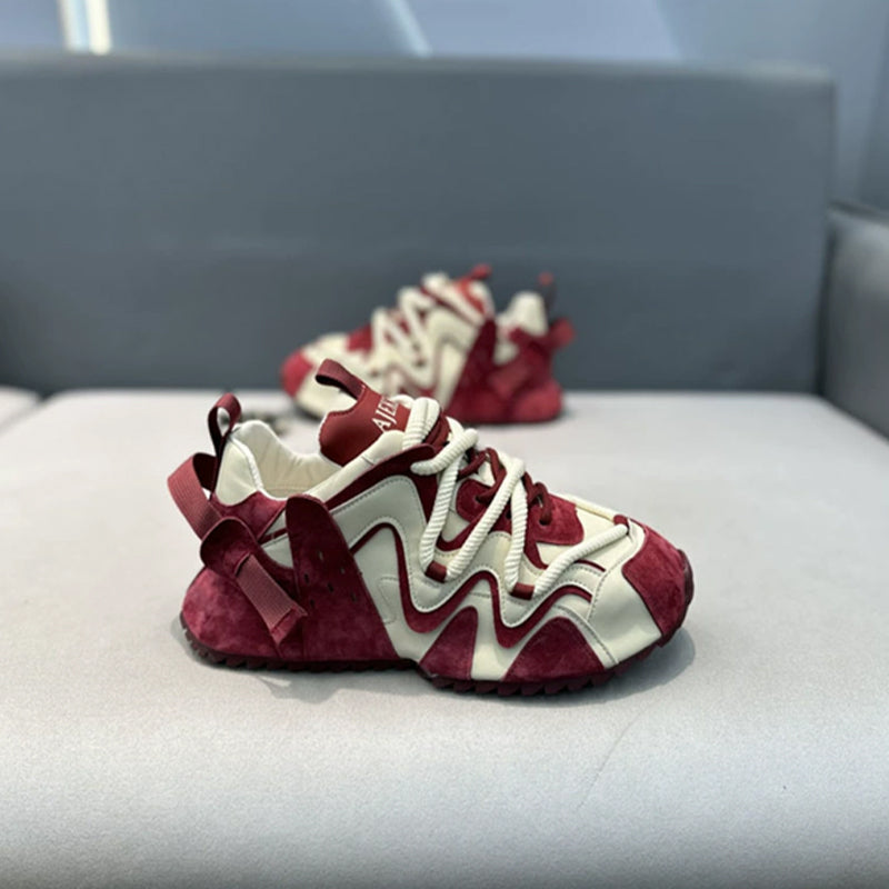 Stylish Color-Block Sneakers