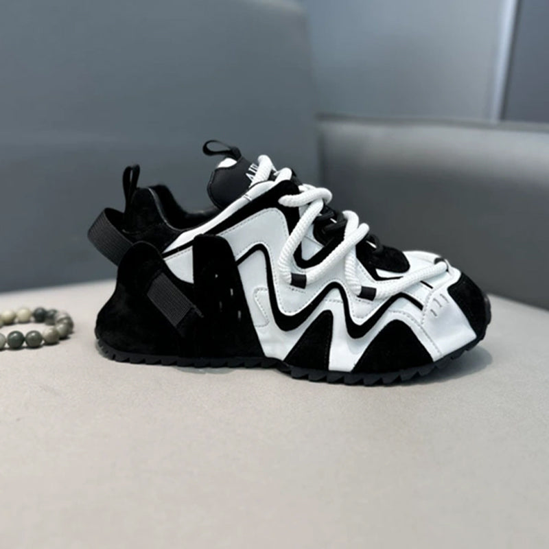 Stylish Color-Block Sneakers