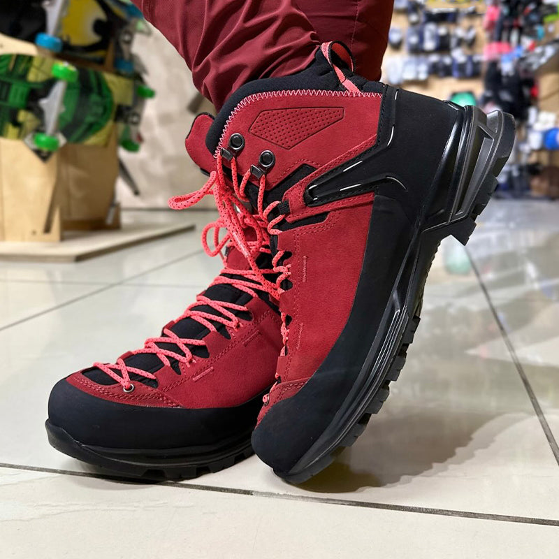Red Casual Short Boots