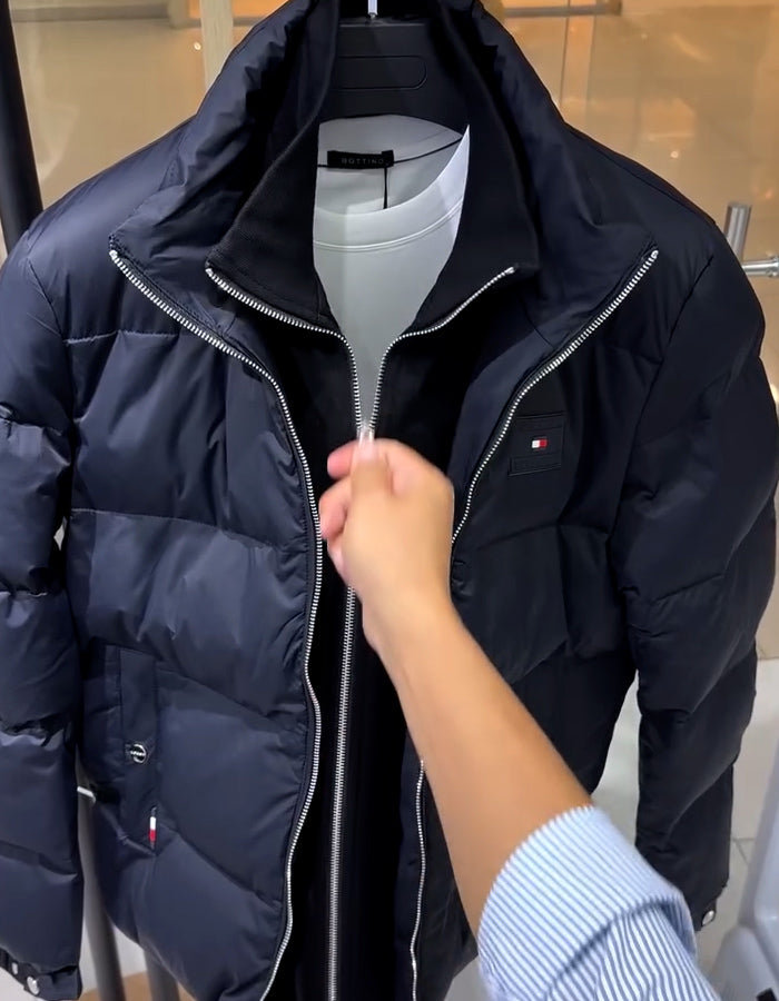 Fake Two-Piece Warm Coat