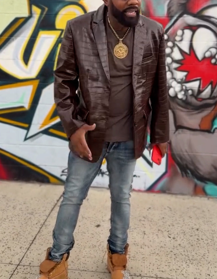 Brown Leather Jacket