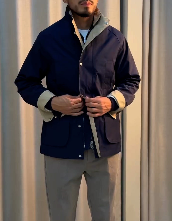 Blue Waterproof Jacket
