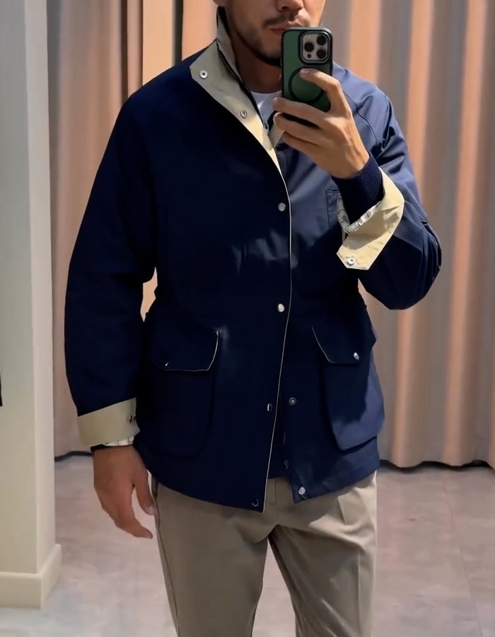 Blue Waterproof Jacket