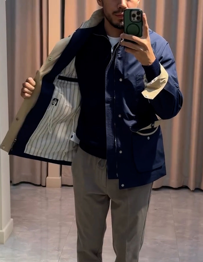 Blue Waterproof Jacket