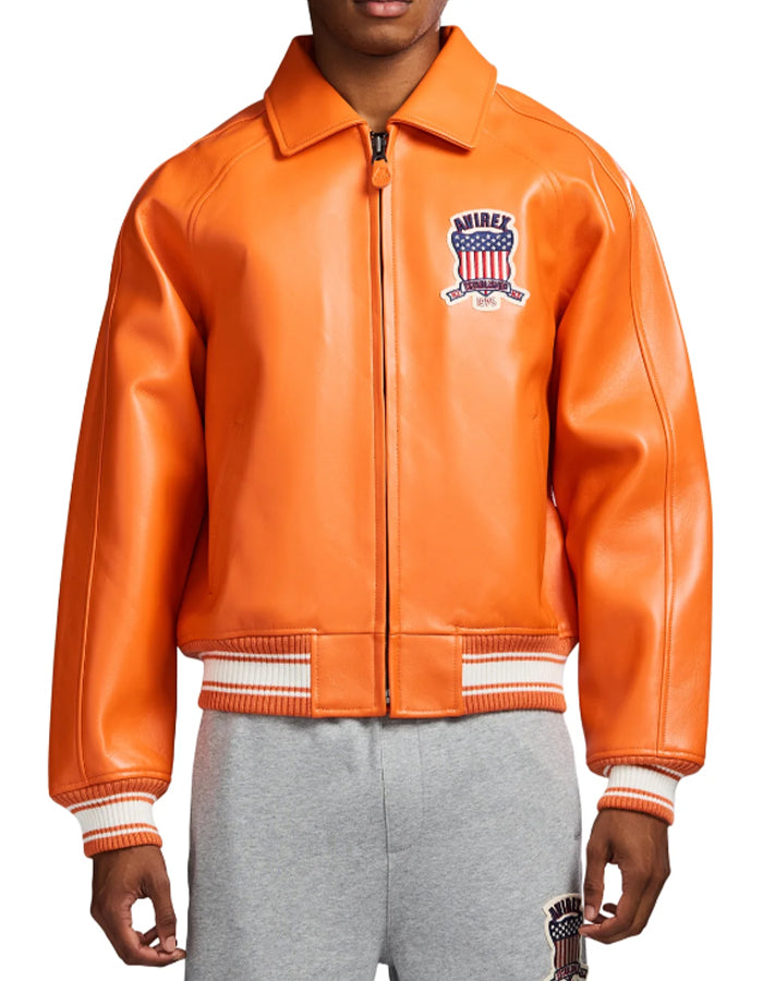 Leather Casual Short Jacket