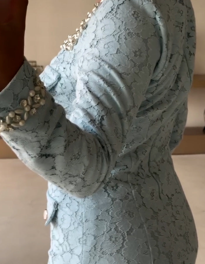 Pearls Slim Dress