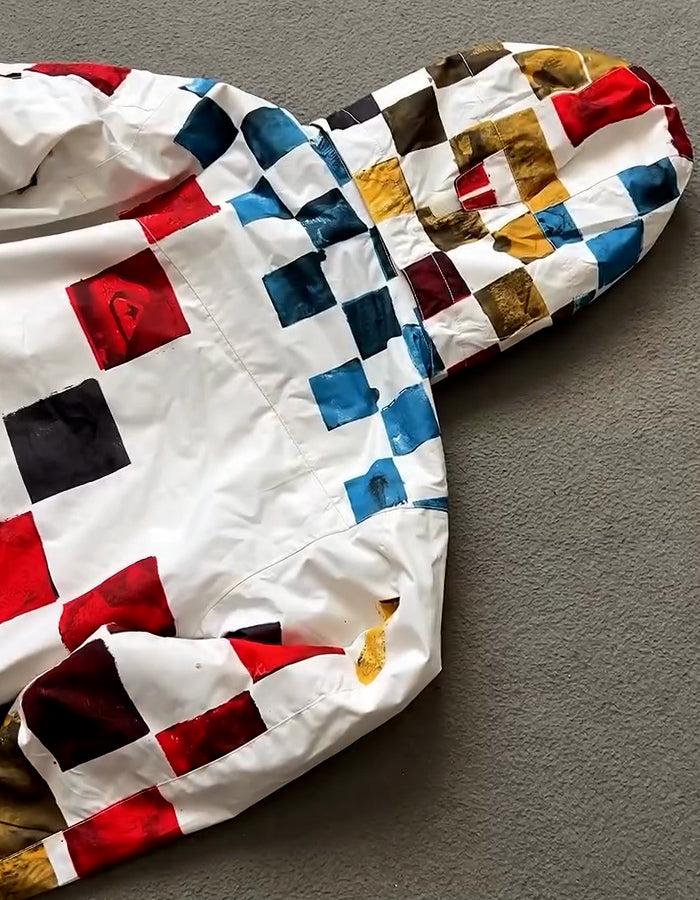 Colorful Plaid Casual Jacket