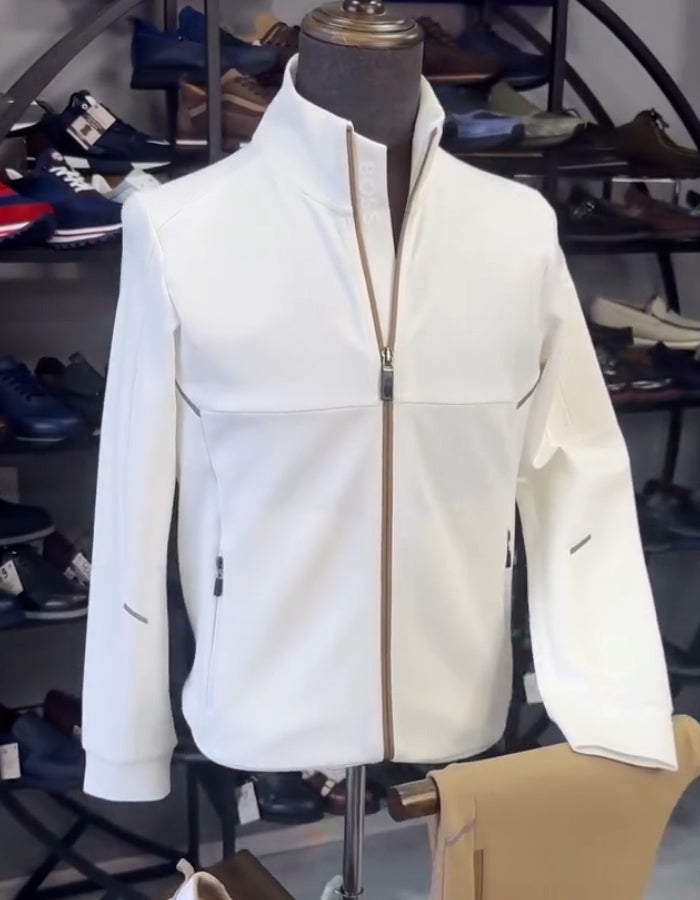 White Slim Jacket