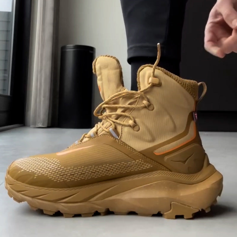 Khaki Chunky Boots