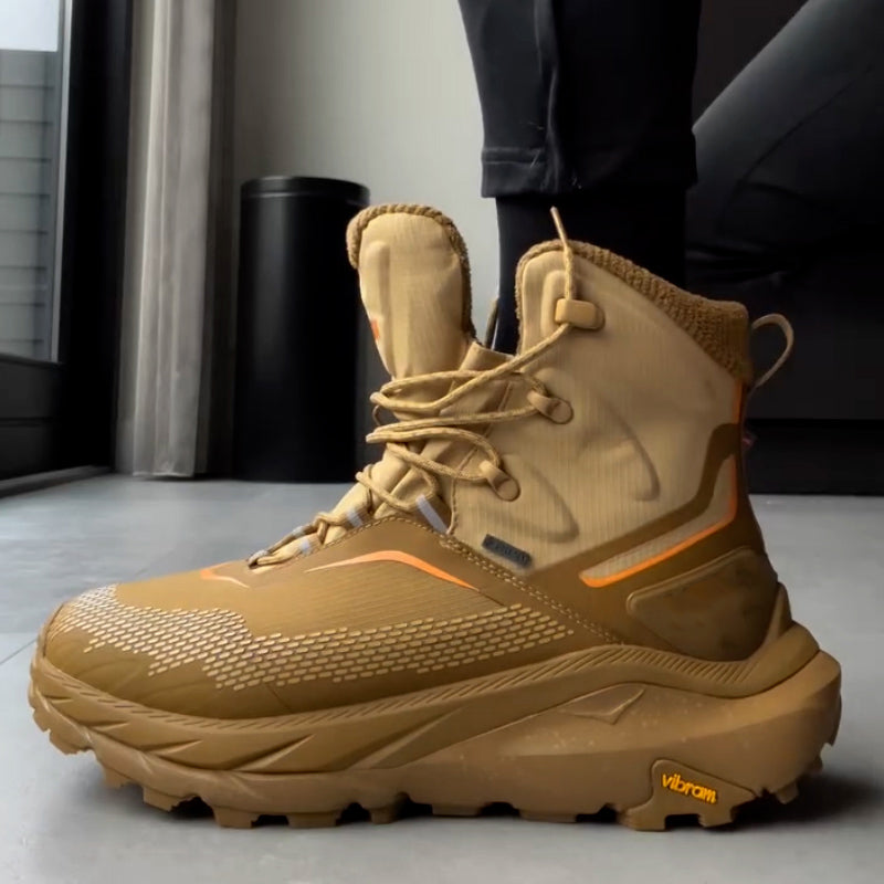 Khaki Chunky Boots