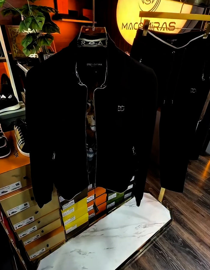 Lion-Print Lining Jacket