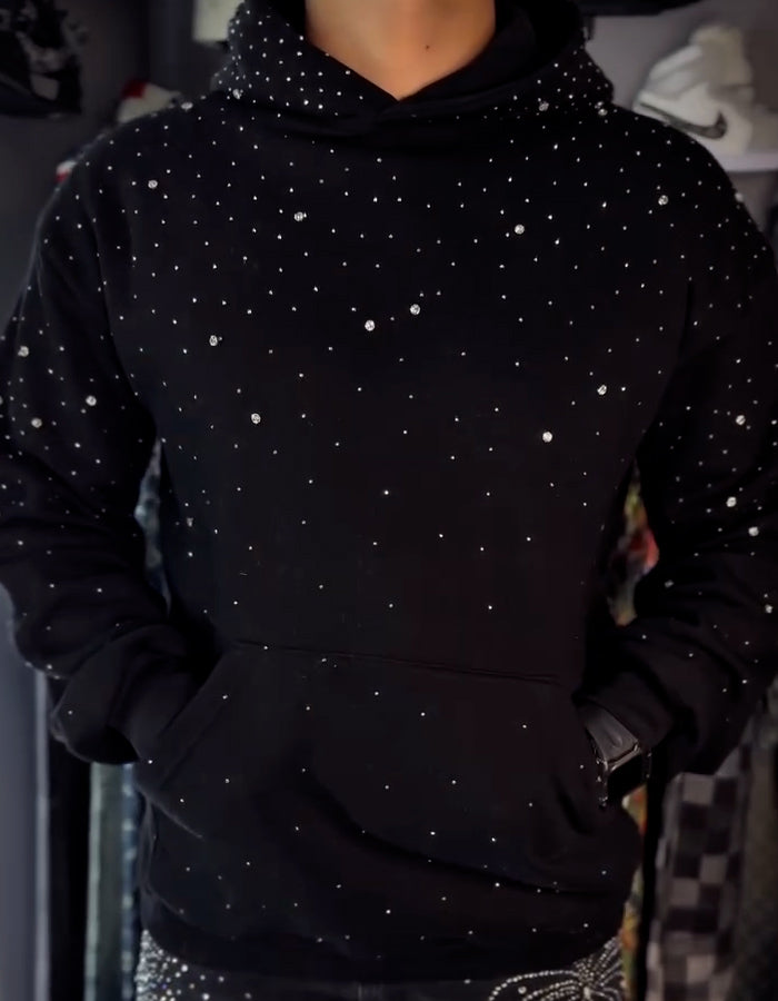 Glitter Loose Hoodie
