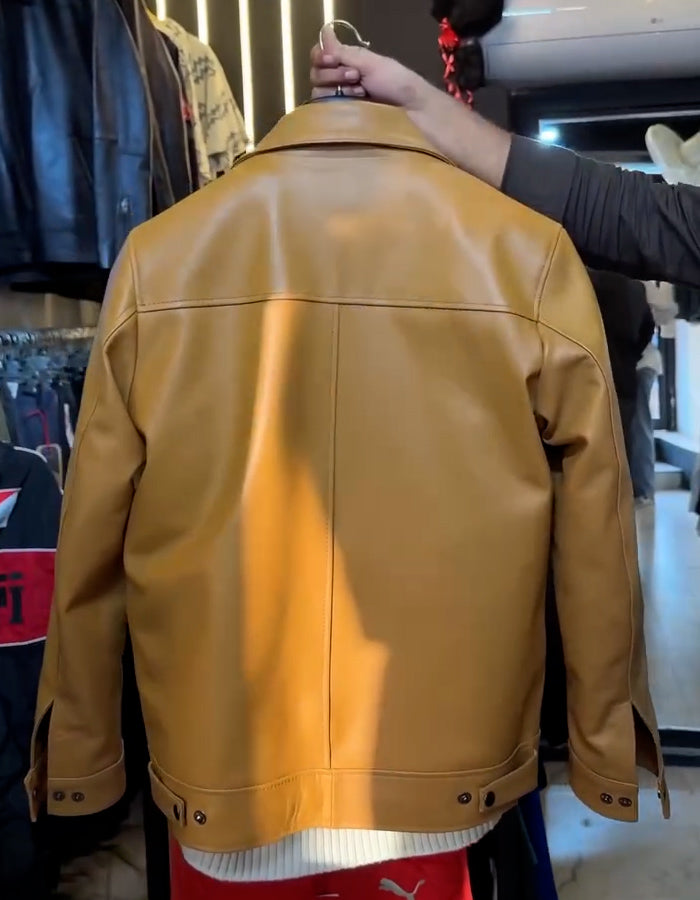Yellow Slim Jacket