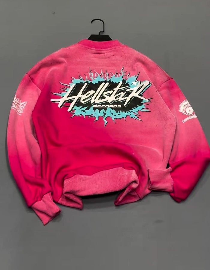 Gradient Long-Sleeve Top