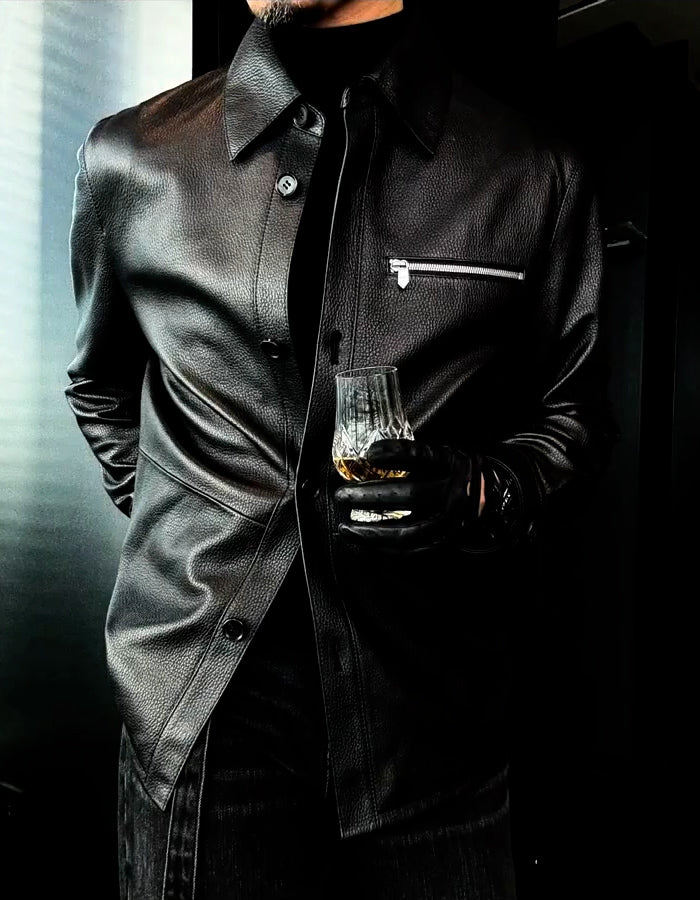 Solid Color Slim Jacket
