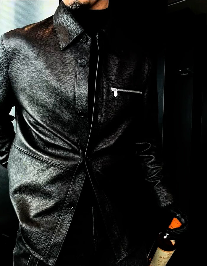 Solid Color Slim Jacket