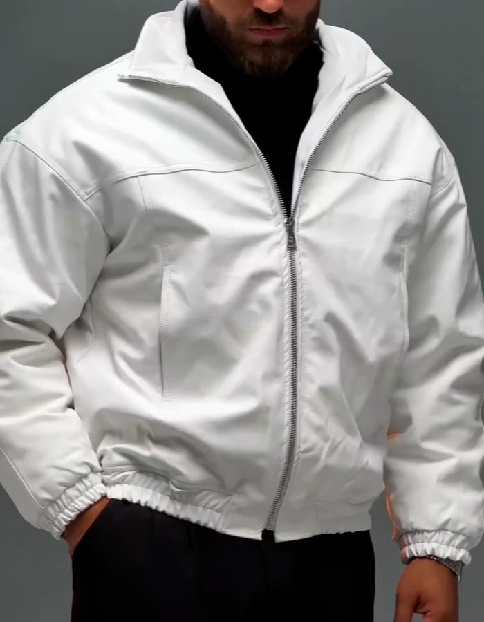 Loose Hooded Jacket