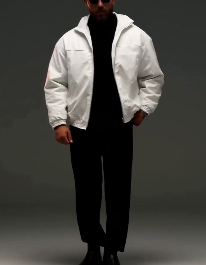 Loose Hooded Jacket