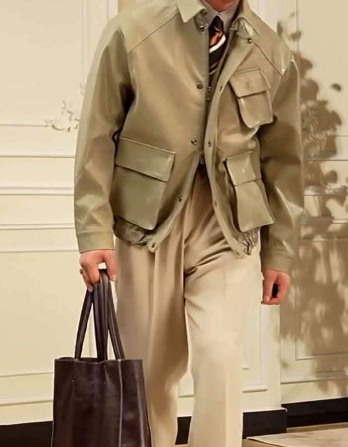 Bean-Green Work Jacket