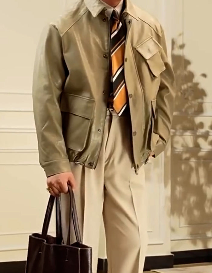 Bean-Green Work Jacket