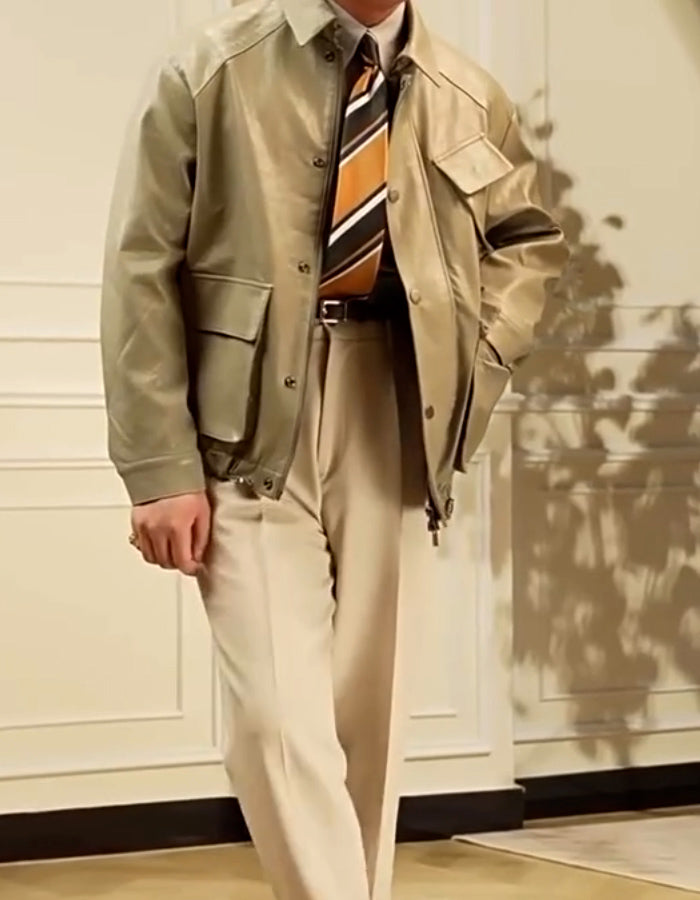 Bean-Green Work Jacket
