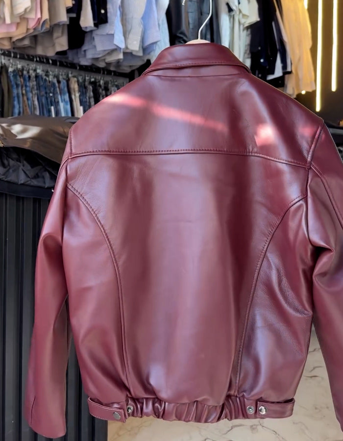 Wine Short Jacket