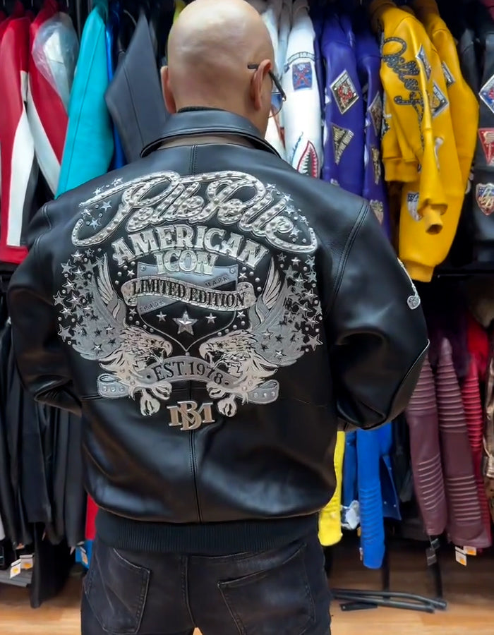 Luxurious Leather Loose Jacket