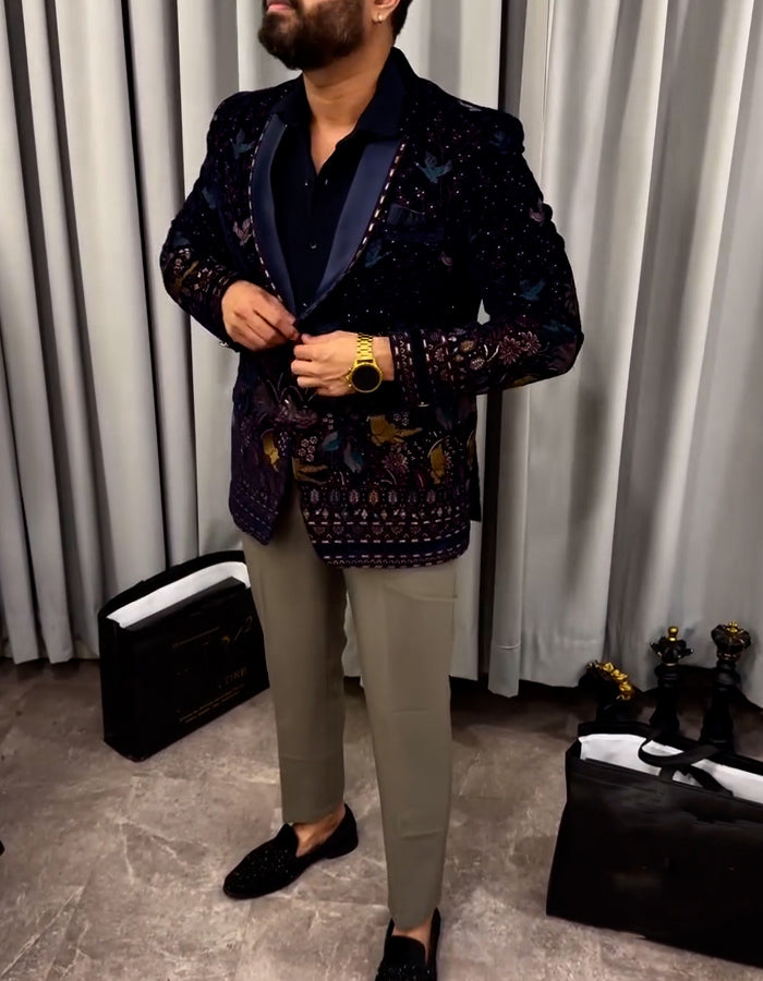 Multi-Color Slim Blazer