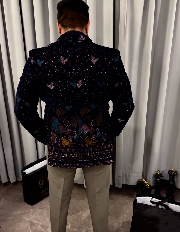 Multi-Color Slim Blazer