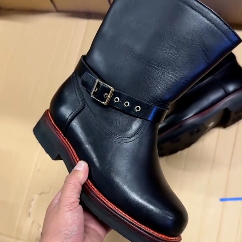 Fleece-Lined Short Boots